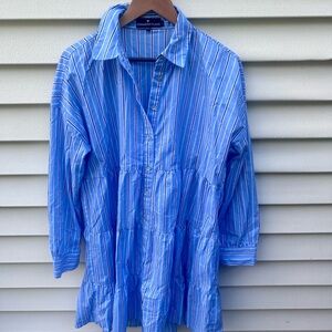 Tuckernuck Pomander Place shirt dress. Size L